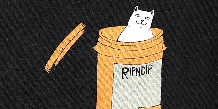 1000x1184 RIPNDIP Nermal Pills Black T-Shirt