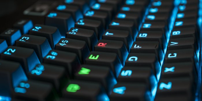 6000x3375 Black computer keyboard, RGB, mechanical keyboard, keyboards, PC