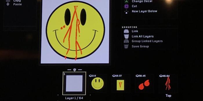 2246x1536 Made This Vlone Smiley Face Emblem in BO4 : playboicarti