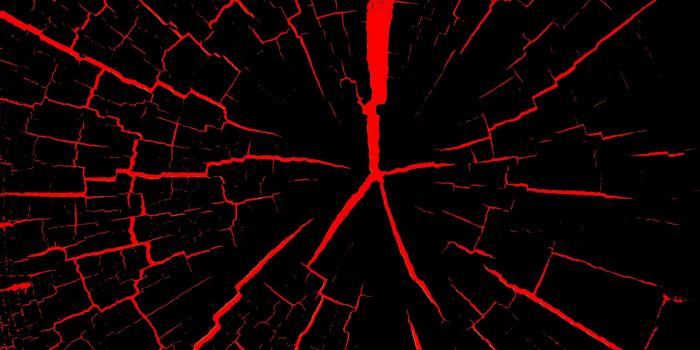 2560x1440 Download wallpaper 2560x1440 cracks, red, black widescreen 16:9 hd