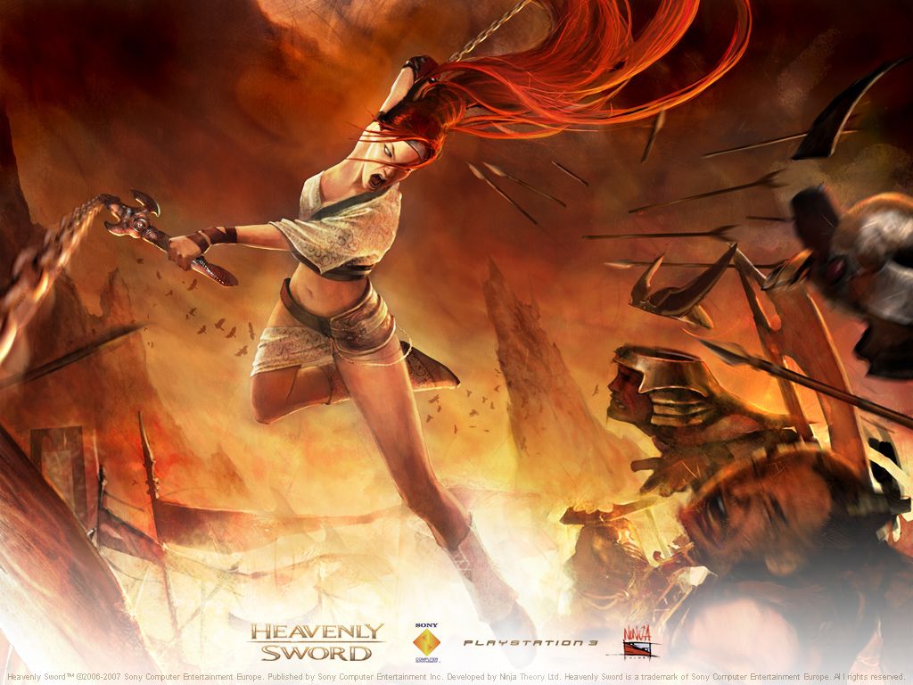 1024x768 Heavenly Sword wallpaper - Heavenly Sword Wallpaper (587583) - Fanpop