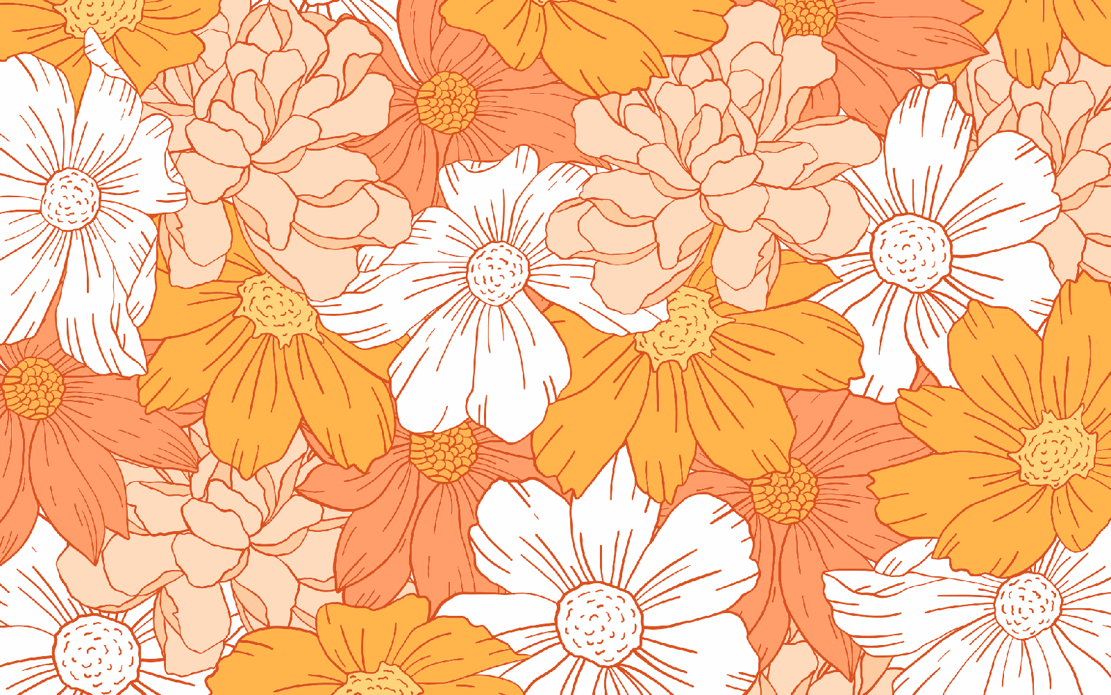 2048x1282 Peach Wallpaper Aesthetic ✓ Fitrini's Wallpaper