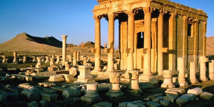 1600x1200 Known places: Palmyra Ruins, Syria, desktop wallpaper nr. 4263