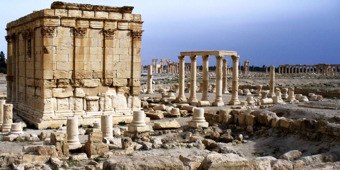 2453x1305 The old city of Palmyra, Syria free image | Peakpx