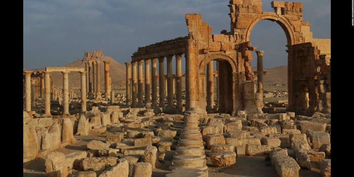 1600x900 ISIS militants destroy ancient Syrian ruins - CNN Style