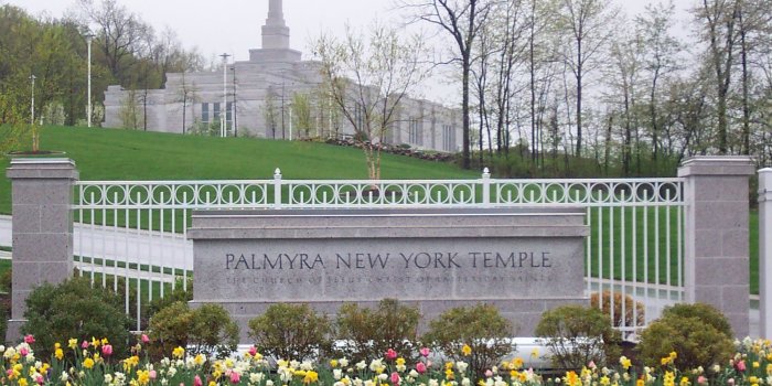 2400x1600 Palmyra New York Temple Name Sign
