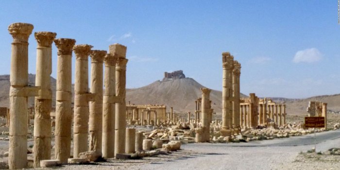 1600x900 See Palmyra ruins from the ground - CNN Video