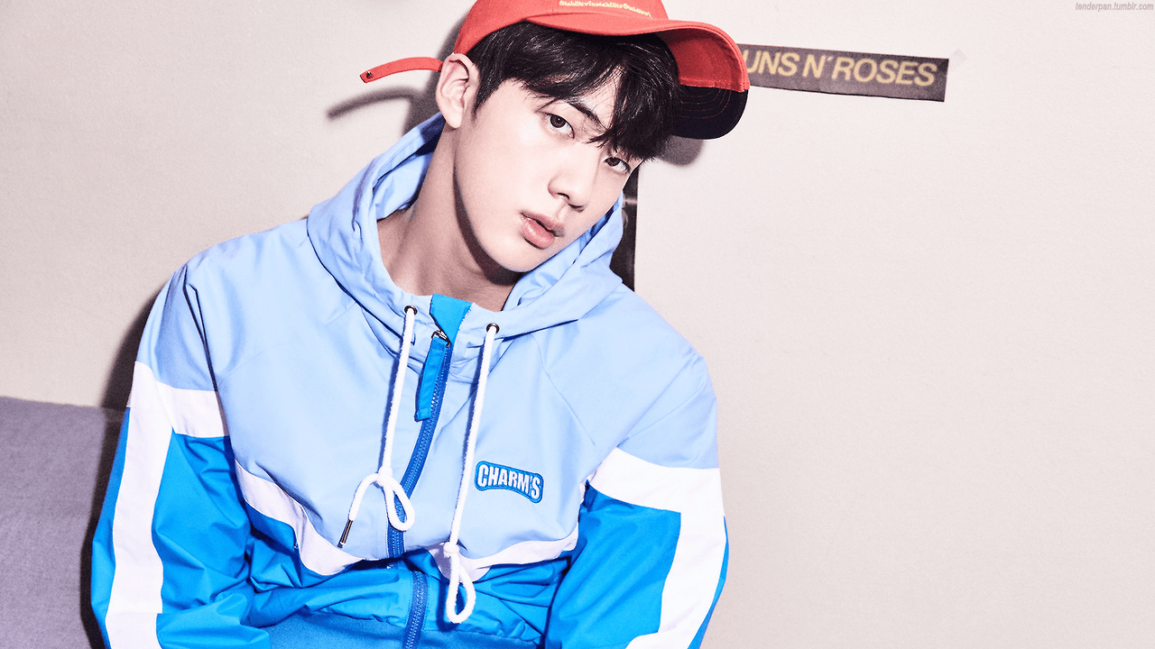 1280x720 97+] Jin BTS Wallpapers on WallpaperSafari