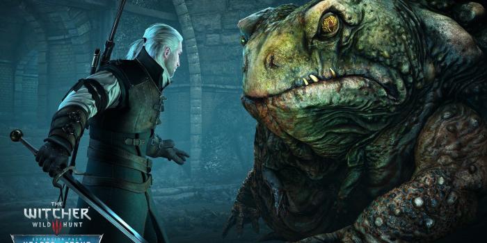1920x1080 Wallpaper the witcher 3 hearts of stone monster frog battle