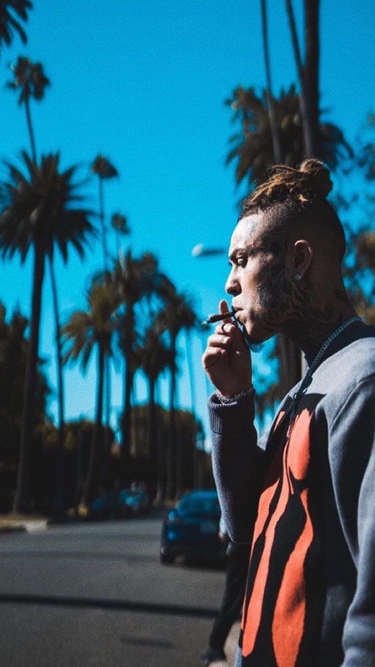 750x1334 Lil Skies Albums Wallpapers