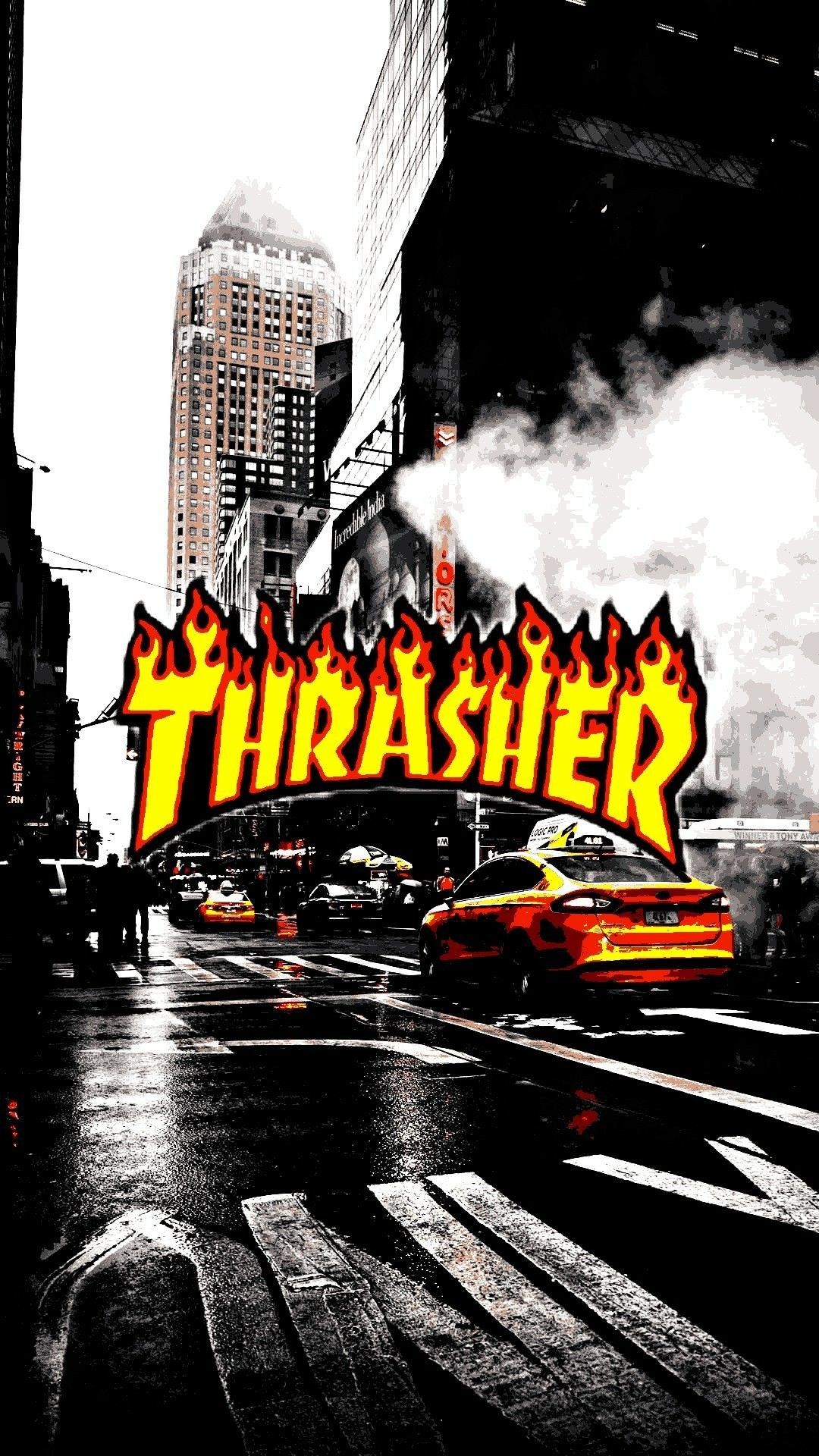 1080x1920 68+ Thrasher Magazine Wallpapers on WallpaperPlay