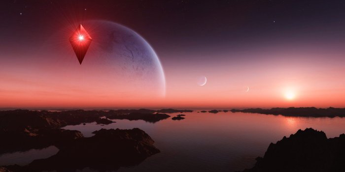 1920x1200 No man's sky Atlas upon planet | syfy shit | Night sky wallpaper