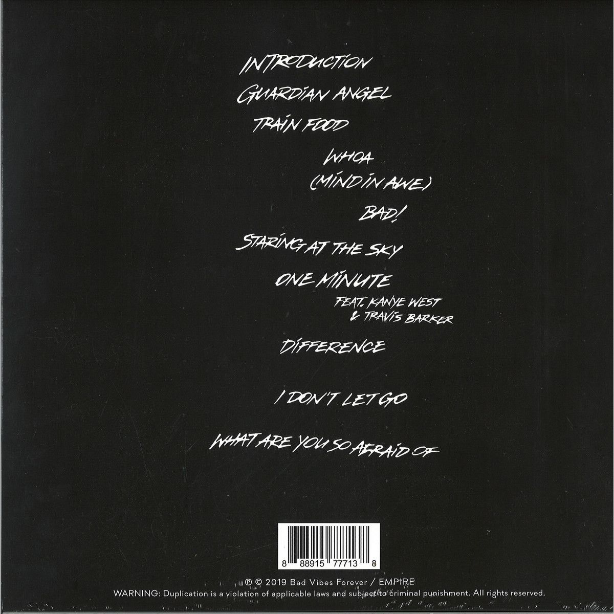 1200x1200 Xxxtentacion - SKINS / Bad Vibes Forever/EMPIRE ERE468 - Vinyl