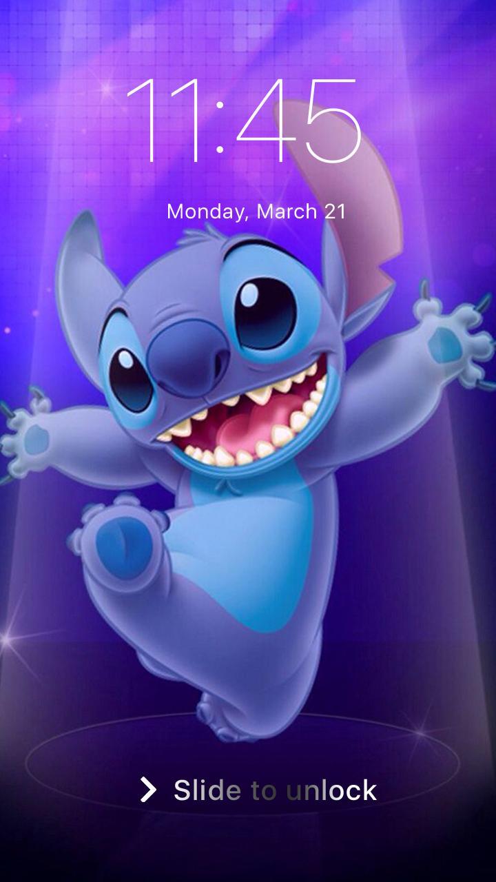720x1280 Stitch Wallpaper Lilo Funny Cute PIN Lock Screen for Android - APK