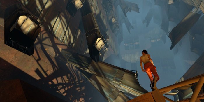 1920x1080 video games screenshots chell portal 2 1920x1080 wallpaper High