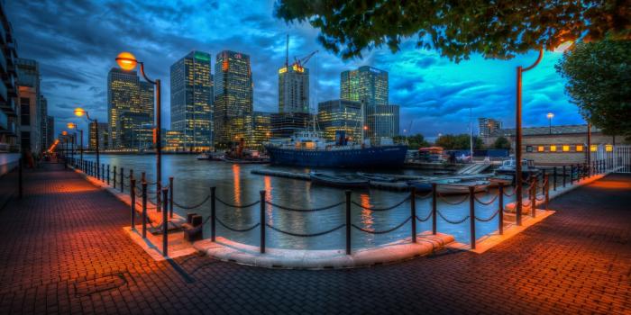 1920x1080 Beautiful HDR City wallpaper | 1920x1080 | #21091