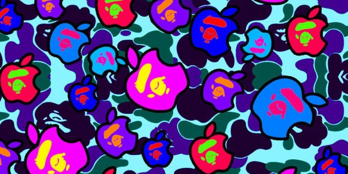 894x894 Free download Bape Wallpaper Apple bape by chainyk [894x894] for