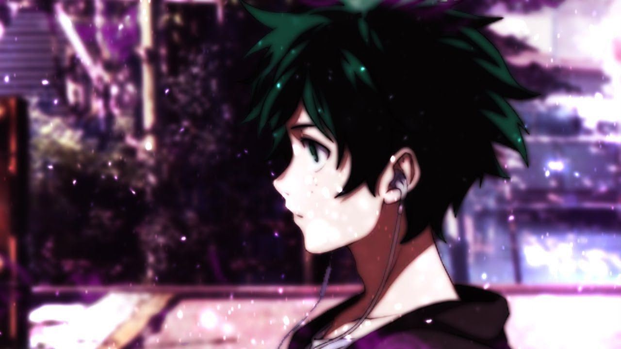 1280x720 Izuku Midoriya - Boku no Hero (Wallpaper Speed-Art)