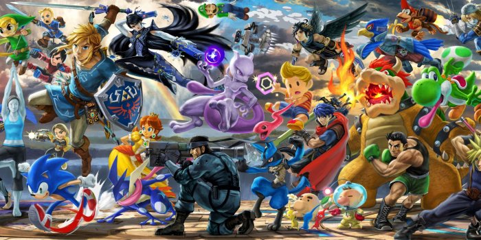 2560x1440 Download 2560x1440 Wallpaper 2018, Nintendo Switch, Super Smash Bros