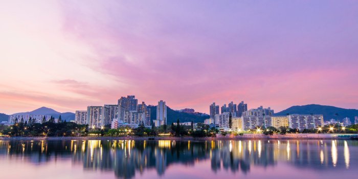 1920x1080 City View Morning Sky Wallpaper - Wallpaper Stream