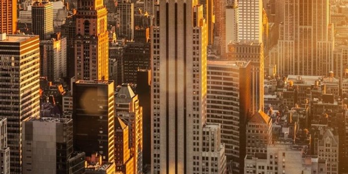 750x1334 Wallpaper New York, USA, Manhattan, city morning, dawn, skyscrapers