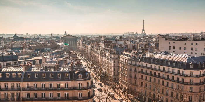 1650x1070 Paris Morning Wallpaper Mural | Murals Wallpaper