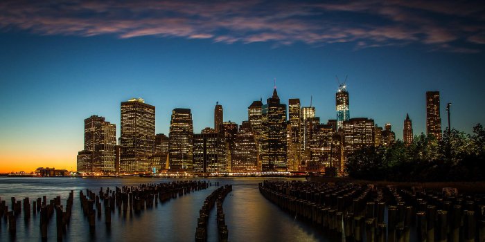 2560x1440 NY morning. Download free widescreen pictures. New York, USA, the