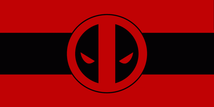 1366x768 Deadpool Logo Wallpapers