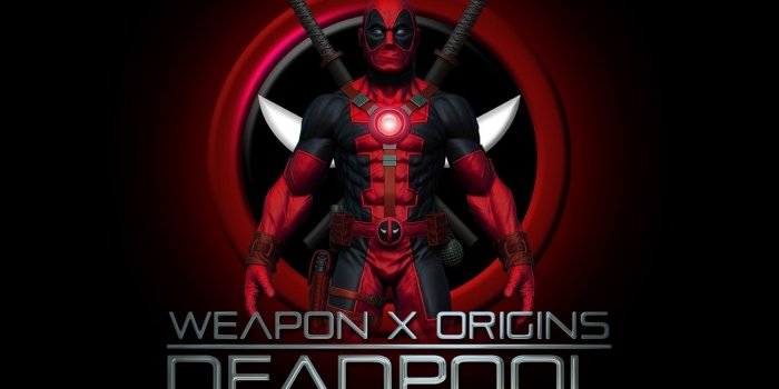 1680x1050 Weapon X Origins Deadpool Logo Wallpapers HD Amazing Background