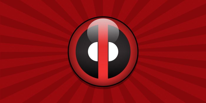 1920x1200 Red Deadpool Logo Wallpapers HD - The Wallpaper