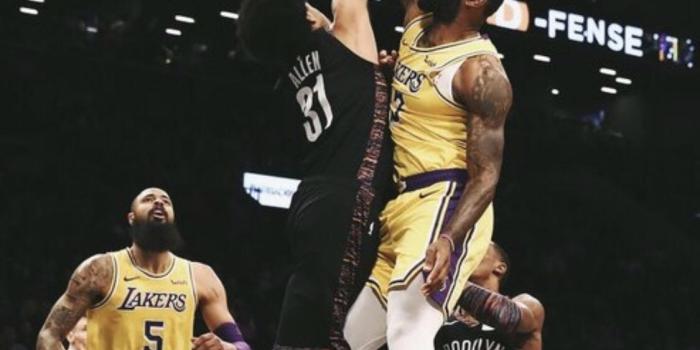 1125x1564 New Wallpaper alert - Lebron gets blocked by the King : GoNets