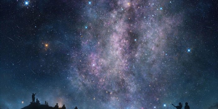 1920x1200 Night Sky Stars Wallpapers