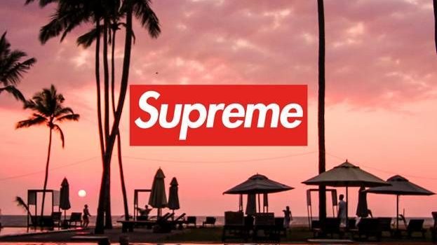 623x1280 Supreme Sunset | Sofia's pins in 2019 | Hypebeast wallpaper, Supreme