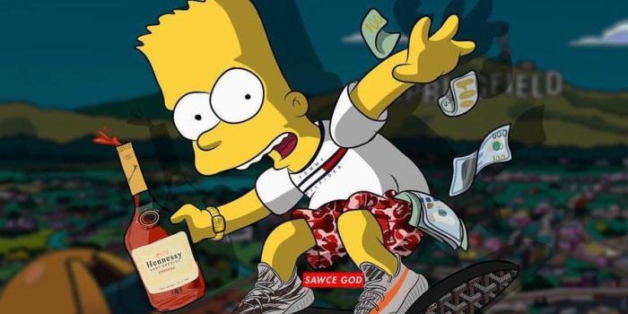 894x894 BAPE Bart Wallpapers - Top Free BAPE Bart Backgrounds - WallpaperAccess