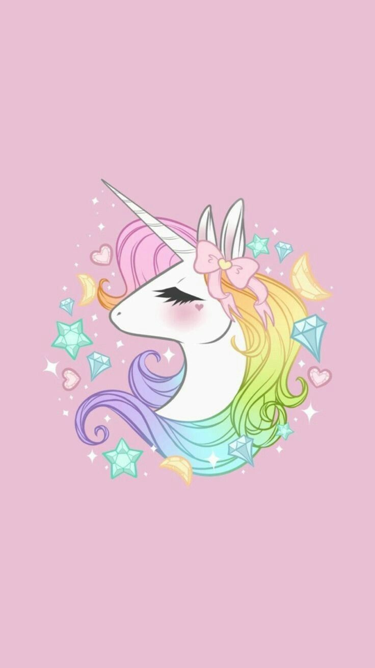 736x1308 Unicorn | Phone wallpapers di 2019 | Unicorn, Kertas dinding, dan