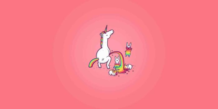 1920x1108 Cute Cartoon Unicorn Wallpaper Desktop Wallpapers - Cartoon, Hd