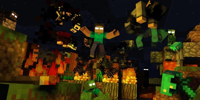 2048x1152 40+ Minecraft Herobrine Wallpapers - Download at WallpaperBro