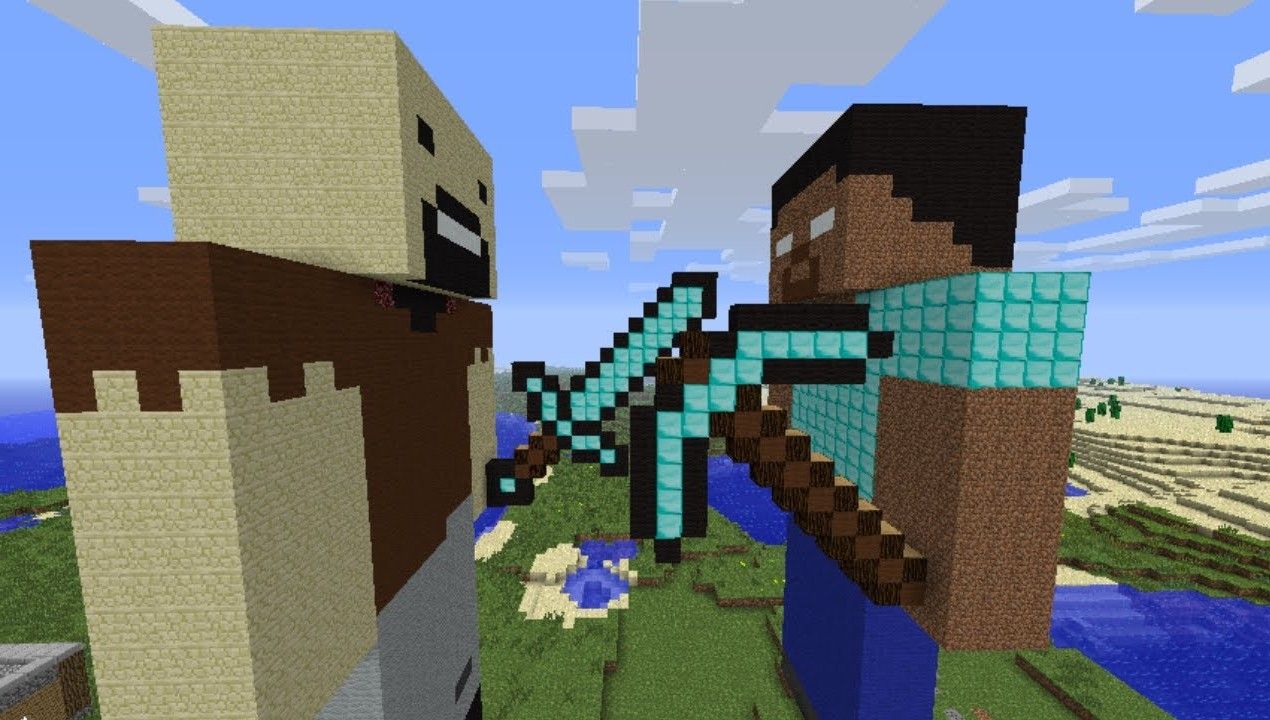 1270x720 Herobrine Vs Notch and Stev HD Wallpaper, Background Images