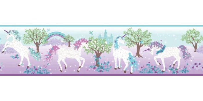 1600x1600 Magic Unicorn Wallpaper Border