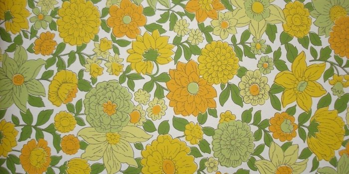 1280x960 70s - Yellow Floral Desktop Background (#297851) - HD Wallpaper Download