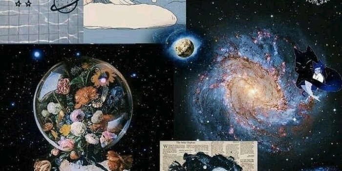 720x1280 Space Aesthetic Wallpaper Collage (#787690) - HD Wallpaper Download