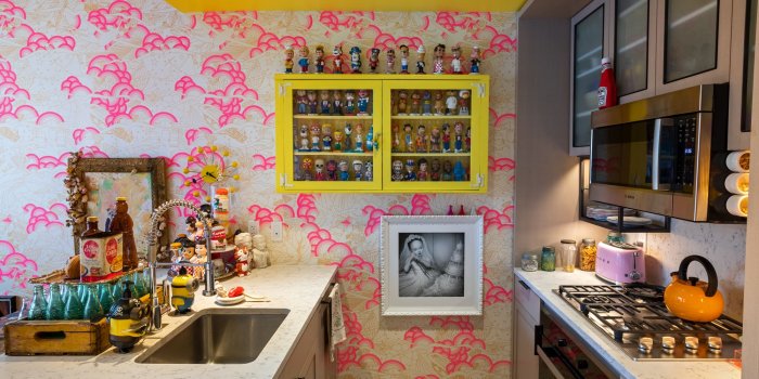 2000x1333 My 775sqft: Pinup-glam and retro-kitsch collide in this East Village