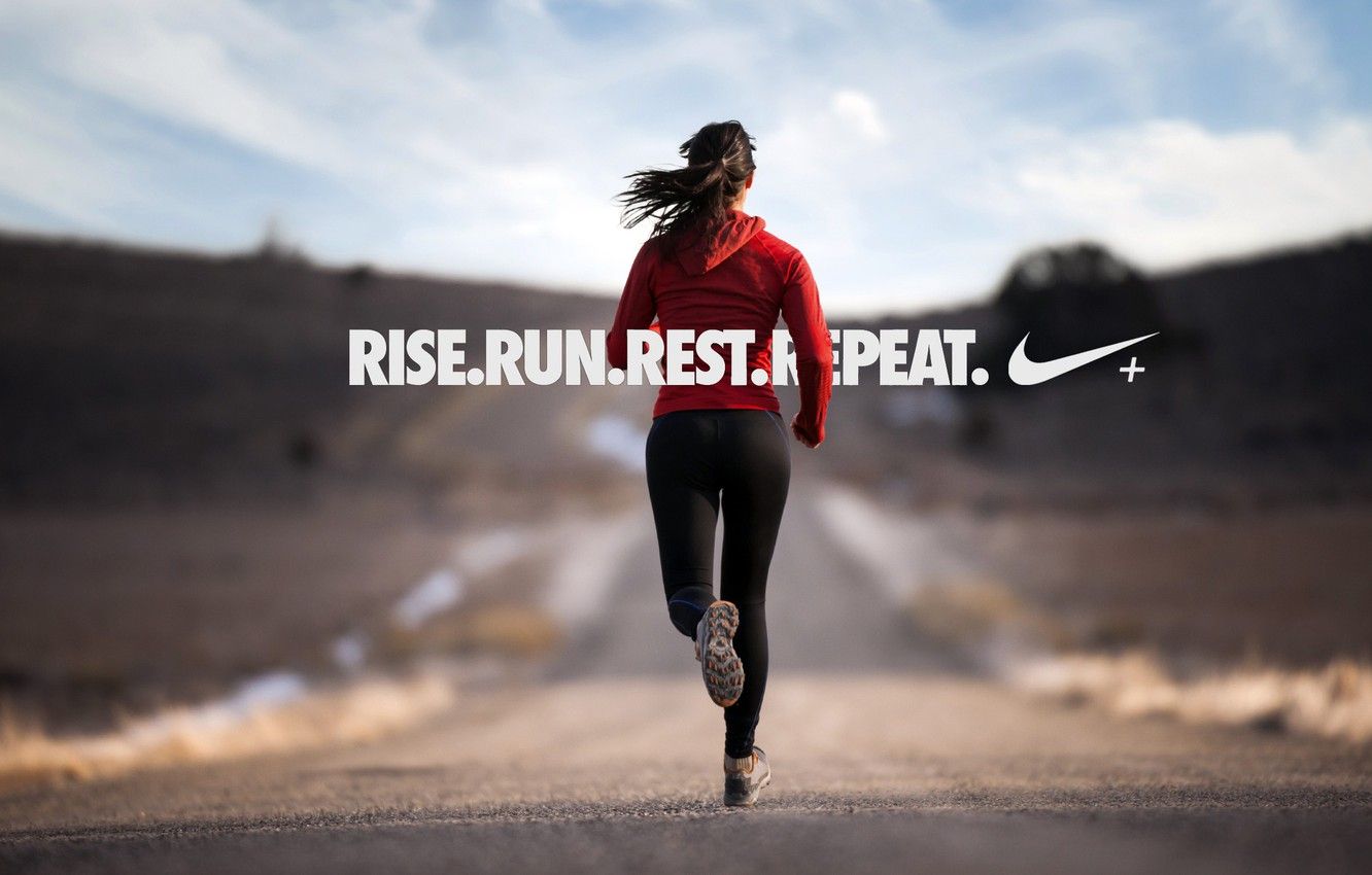 1332x850 Wallpaper nike, run, running, running girl, nike+ images for desktop