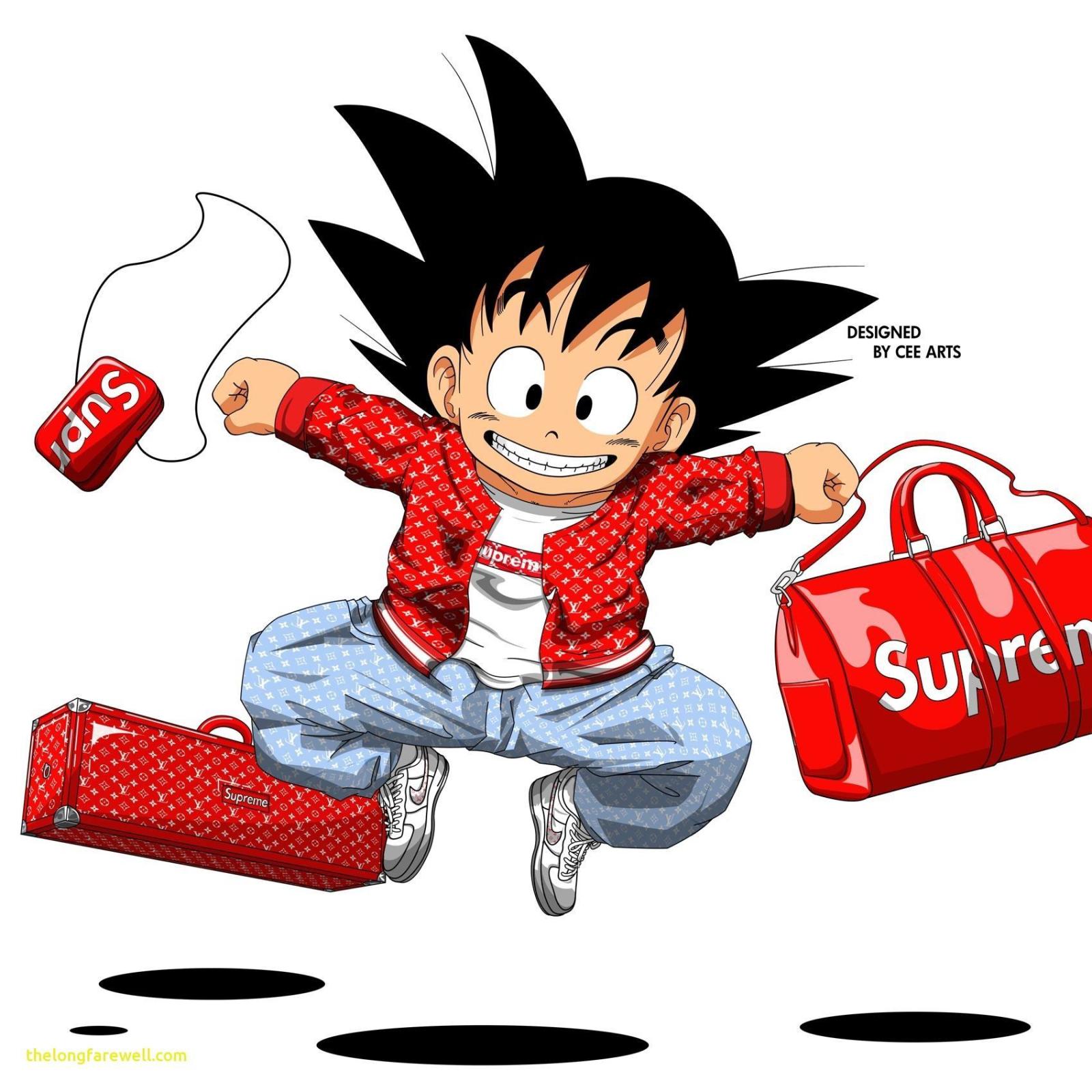 1700x1700 Supreme Goku Wallpapers