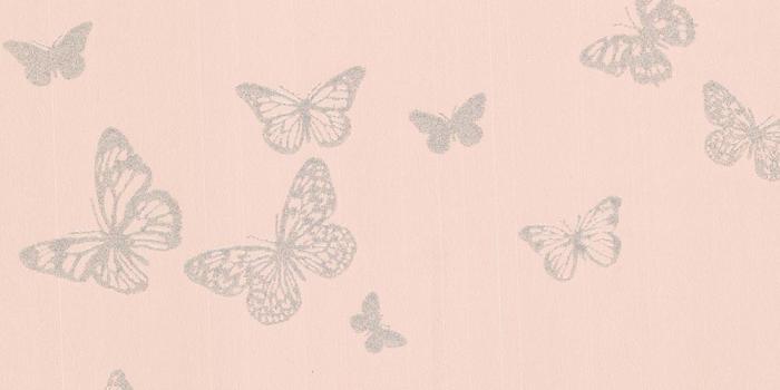 1000x1000 Pearl Blush Butterfly Wallpaper