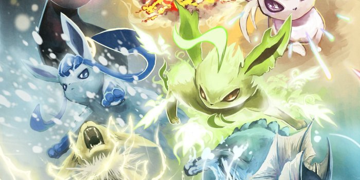 1500x1750 Eeveelution - Pokémon - Zerochan Anime Image Board