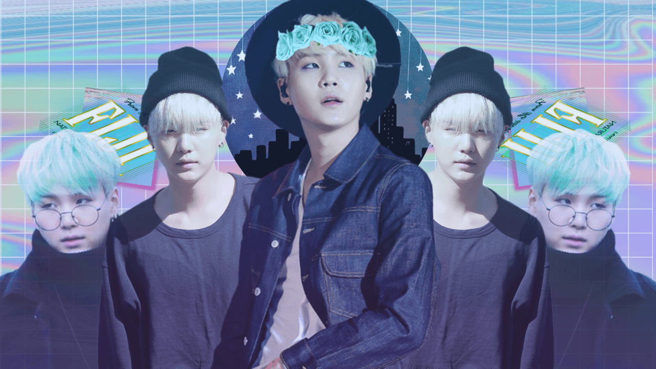 1280x720 Aesthetic BTS Wallpaper | Suga by FuzzyDark | BTS in