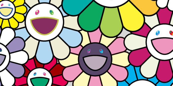 1125x2436 Flower WaIlpaper par Takashi Murakami - BFLV
