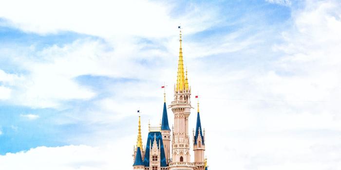 1366x768 wallpaper for desktop, laptop | nn96-disney-world-castle-sky