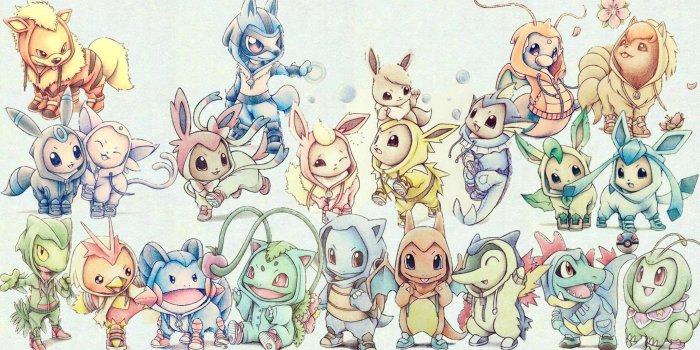 2048x1080 Free download Eeveelutions wallpaper ID:279114 hd 2048x1080 for computer